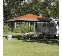 Générique Tente à auvent Pop-up Orange 400 x 400 cm Tissu,Maison & Jardin,Pelouses & Jardins,Vie en extérieur,Structures extérieures,Auvents & abris-42007391