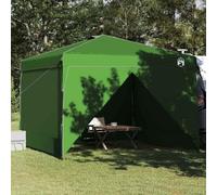 Générique Tente à auvent Pop-up Vert 300 x 300 cm Tissu,Maison & Jardin, Pelouses & Jardins, Vie en extérieur, Structures extérieures, Auvents & abris, Vert (Poids 13.05KG)