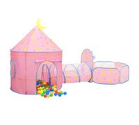 Générique Tente de Jeu pour Enfants avec 250 balles Rose 301x120x128 cm,Tentes & Tunnels d'activités,4.04KG-3107736