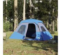 Générique Tente familiale 6 Personnes Bleu libération Rapide imperméable,Tentes,9.94KG-94295