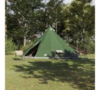 Générique Tente familiale Tipi Verte pour 12 Personnes, imperméable,Équipements Sportifs,Loisirs de Plein air,Camping et randonnée,Tentes,Vert,10.67 KG,42000981