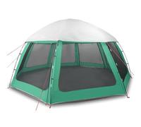 Générique Tente Piscine Toit Amovible parois Maille Vert d'eau 510x510 cm,Équipements Sportifs, Loisirs de Plein air, Camping et randonnée, Tentes, Vert (Poids 14.97KG)