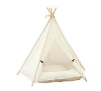Générique Tente pour Animaux de Compagnie Haute Solidité de Teinture Portable en Toile de Coussin Détachable, Maison Créative pour Chien et Chat