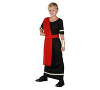 Générique Tenue cosplay antique pour garçon - romain enfant par Ancient Court Attire - Déguisement sénateur jeu de rôle historique complet festif prêt unique et élégant magnifique (Red, L)