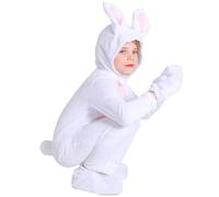 Générique Tenue De Oeuf Pâques Pour Bébé À Capuche Barboteuses Plush Poussin Cozy Costume Combinaison Ensemble Enfant Deguisement Poulet Bebe Rabbit Bleu 6-12 Mois (Blanc #1,4-5 ans)