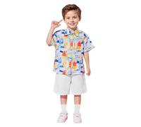 Générique Tenue de Spectacle élégante pour garçon idéale Danse Chorale et fêtes Scolaires Confortable Parfaite maternelles (Sky Blue, 6-7 Years)