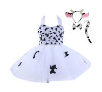 Générique Tenue Halloween Bebe Fille,Deguisement Sorciere Fille 4 Ans Robe Sorcière Déguisements Costume Enfant Vampire Longue Ma Première De Pour Bébé Maquillage Princesse (Blanc,6-12 mois)