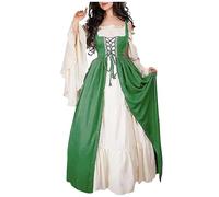 Générique Tenue Médiévale Femme Vampire Cosplay Deguisement Adulte Femme Fête Pirate Demon Vintage Mariee Halloween Costume Couple Zombie Grande Robe Sexy Sexy Infirmiere Deguisement S