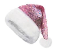 Générique Tenue Mere Noel Vêtement Cadeau De Noël Femme Bordeaux Vert Carnaval Chapeau Anniversaire Déguisement Luxe Cosplay Rose Noir Accessoire Bonnet Pere Enfant