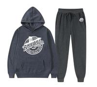 Générique Tenue Sportive pour Homme Sweat Shirt Oversized à Manches Longues avec Motifs Lettres pour un Usage Quotidien(GY1, S)