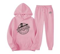 Générique Tenue Sportive pour Homme Sweat Shirt Oversized à Manches Longues avec Motifs Lettres pour un Usage Quotidien(RD2, XXXL)