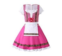 Générique Tenue Traditionnelle Allemande pour Enfant, Costume de Soubrette Allemande DéGuisements pour Enfants Tenue Fete D'Octobre Carnaval Set Robe Midi Oktoberfest Costume de Soubrette la bière |