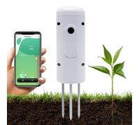 Générique Testeur D’Humidité Connecté - Appareil De Détection Sol Mobile, Moniteur Intelligent avec Application, Capteur Électronique Précis | Outil D’Arrosage pour D’Appartement Pelouse Serre Ferme