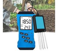 Générique Testeur Rapide de pH et d'humidité du Sol 7 en 1, portatif et portatif, détecte Rapidement l'azote, Le phosphore, Le Potassium, Le pH, la température et l'humidité,