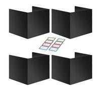 Générique Testing Dividers for Classroom | 4 Easy-to-Clean Privacy Desk Divider | Versatile Privacy Boards for School Teachers, Home Use, and Learning Environments