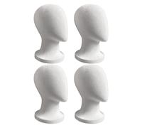 Générique Tête De Mannequin, Taille De Tête Standard, 16,5x29 Cm, Modèle De Coupe De Perruque Sans Visage, Porte-affichage Du Chapeau, Mousse Légère, Support De Support Stable, Pour Le Style