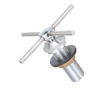 Générique Tête de Rinçage de Verre Automatique en Acier Inoxydable Argenté Rince-Tasse Intégré pour Bar Café et Restaurant Accessoire de Lavage Pratique pour Verre à Vin et Boisson