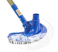 Générique Têtes D'aspiration De Piscine pour Piscines Creusées, Tête Piscine, D'aspirateur Brosse avec Poils en Nylon Robustes, À Récurer Piscines, Spas E