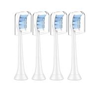 Générique Têtes de brosse, compatible avec Philips, 4100 5100 6500 C3 | W3, DiamondClean(Smart)9000, 9400, HX9322, HX9331, HX9332, HX9334, HX9336, HX9340(4pcs White)