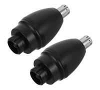 Générique Têtes de Coupe de Rechange Plastique et Métal 2pcs Compatible Coupe Précise, Remplacement Rapide et Facile pour Tondeuse à Poils Nasaux