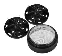 Générique Têtes de Rasage Électriques Rotatives 3 Pcs Lames Flottantes Six Feuilles, Compactes et Solide, pour Rasoirs à Têtes Rotatives Homme, Voyage et Retouches