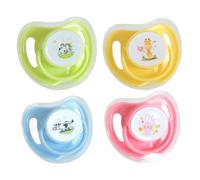 Générique Tétine pour Chaton - Tétine Apaisante Allaitement pour Chaton | 4 Jouets en Silicone en Forme de Papillon avec Étui Antipoussière Apaisant pour Mâchonnement et Dentition