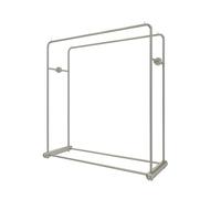 Générique Textile Display Racks,Staircase Design,Commercial Steel Storage Rack for Fabric,Suitable for Retail Stores Shopping Malls(100x50x150cm)