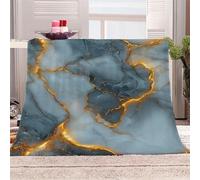 Générique Texture De Marbre Gris Manta de franela 3D Suave - Cubre Sofá/Cama 270x230 cm,Nature Et Art Estampado 3D Ultrarealista,Polar Caliente,Lavable,Hogar/Dormitorio