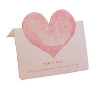 Générique Thank You Cards, Flower Shop After-Sales Greeting Cards, Fresh Teacher’s Day & Chinese Valentines Day Card for Men & Women, 6.5x6.7cm Small Notes