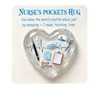Générique Thank You Cards PACK of 4 - Portable Inspirational Card With Messages Of All Occasions, Cute Pocket Hugs for Nursing Students Healthcare Persons Hospital Staff, Encouragement Scenarios