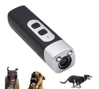 Générique The Barklee Pro, Dog Bark Deterrent Device with LED Flashlight, Rechargeable Anti-Barking Device for Dogs, 35ft/10m Range, Dog Training & Behavior Aids (Black)