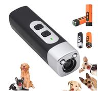 Générique The Barkshield Pro - Bark Shield Anti Barking Device for Dogs, Dog Bark Deterrent Device with LED Flashlight, 35ft/10m Range, Suitable for Training to Improve Bad Behavior (Gray)