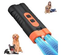 Générique The Barkshield Pro for Dogs, Dog Bark Deterrent Devices with LED Flashlight, Bark Shield Stop Barking Silencer, Stopper Whistle Suitable for Training to Improve Bad Behavior(Double)