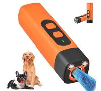 Générique The Barkshield Pro for Dogs, Dog Bark Deterrent Devices with LED Flashlight, Bark Shield Stop Barking Silencer, Stopper Whistle Suitable for Training to Improve Bad Behavior(Single)