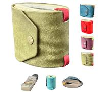 Générique The Cash Wrap Wallet, Fast Cash Access Money Holder for Cash, Leather Money Wallet Organizer, Handy Purse Bands with Magnetic Clasp for Adult (Yellow)