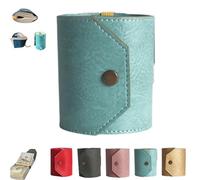 Générique The Cash Wrap Wallet, Handy Purse Bands with Magnetic Clasp, Fast Cash Access Money Holder for Cash, Small Compact Luxury Pocket Wallets, Fashionable and Elegant (Blue)