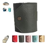 Générique The Cash Wrap Wallet, Handy Purse Bands with Magnetic Clasp, Fast Cash Access Money Holder for Cash, Small Compact Luxury Pocket Wallets, Fashionable and Elegant (Green)