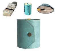 Générique The Cash Wrap Wallet,Leather Wallet Cash with Magnetic Bands,Fast Access Money Holder,Minimalist Cash Stuffing for Bills,Travel Card for Outdoor Travel Family (A)