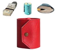 Générique The Cash Wrap Wallet,Leather Wallet Cash with Magnetic Bands,Fast Access Money Holder,Minimalist Cash Stuffing for Bills,Travel Card for Outdoor Travel Family (B)