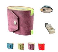 Générique The Cash Wrap Wallets, Cash Wrap with Magnetic Clasp, Handy Fast Cash Access Money Holder Wallet, for 1-99 Bills, Compact Luxury Purse Band for Women & Men (Purple)