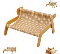 Générique The Claw Lounge, Cat Sisal Chair, 2-in-1 Wear-Resistant Cat Scratch Pad and Lounger, Rocker with Cooling Mat for Cats (Cool Mat Style)