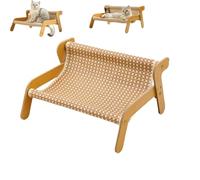 Générique The Claw Lounge, Scratch Lounges for Cats, Wear-Resistant Scratching Pad Chair, 2 in 1 Cat Hammock Lounge with Cat-Friendly Summer Breathable Fabric (Cooling Mat Style)