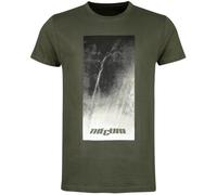 Générique The Cure A Forest Homme T-Shirt Manches Courtes Vert 100% Coton Regular/Coupe Standard