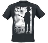 Générique The Cure Boys Don't Cry Unisexe T-Shirt Manches Courtes Noir 100% Coton Regular/Coupe Standard
