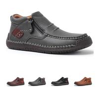 Générique The First Young Driving Boots Men, The First Young Mens Non-slip Arch Support Shoes, for Outdoor & Travel (Gray,44)