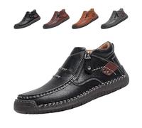 Générique The First Young Driving Boots Men, The First Young Shoes Men, Suitable for Outdoor and Travel (Black,42)
