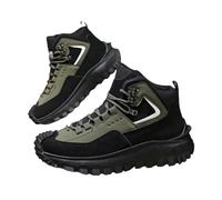 Générique The First Young Shoes Men, Thefirstyoung Steeltoe Boots, Mens Outdoor Hiking Safety Work Boots (dark green,40)