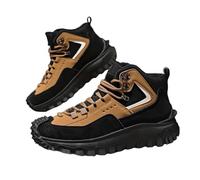 Générique The First Young Shoes Men, Thefirstyoung Steeltoe Boots, Mens Outdoor Hiking Safety Work Boots (Khaki,45)
