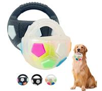 Générique The Mellow Dog Calming Ball, Dog Calming Rubber Ball with Handle, Interactive Pet Toy, for Water Play, Training & Outdoor Games (Type B+C)
