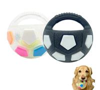 Générique The Mellow Dog Calming Ball with Handle, Pet Dog Football Shape Toy, Toss and Fetch Play with Handle, for Small Medium Large Dogs (A+C)